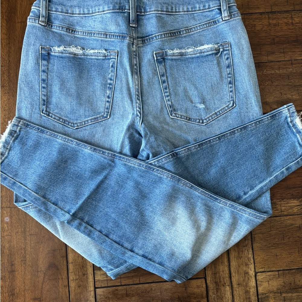 Maurices High Rise Light Blue Jeans - Picture 5 of 5